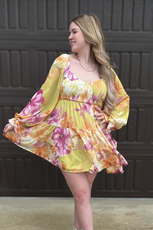 "Pretty Days" Chiffon Dress