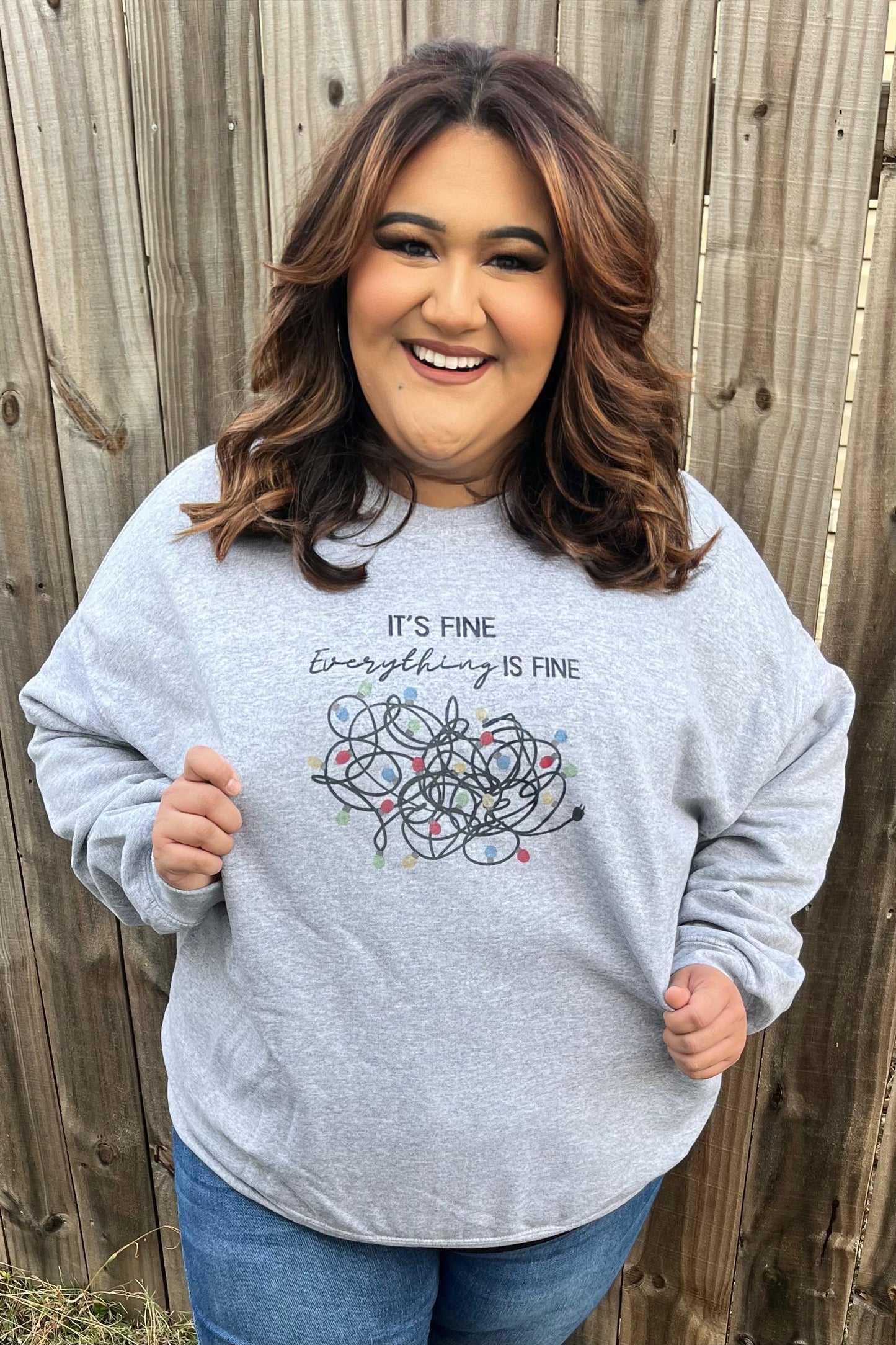 “Everything is Fine” Sweatshirt