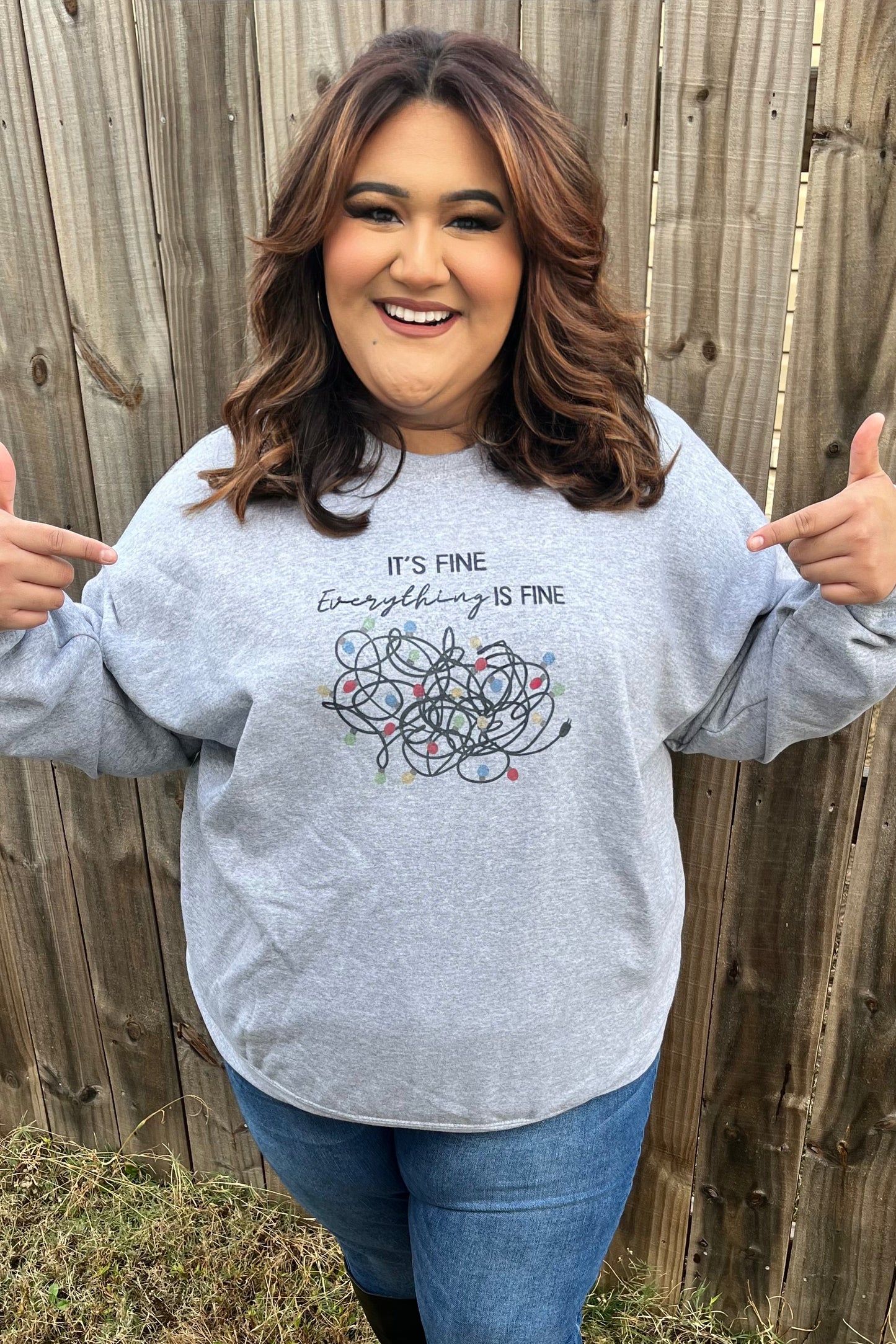 “Everything is Fine” Sweatshirt